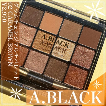グラムチェンジマルチパレット/A.BLACK/マルチパレットを使ったクチコミ(1枚目)