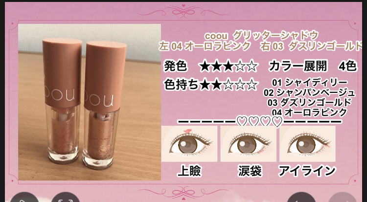 IDATE 4色アイシャドウパレット 02/IDATE/アイシャドウパレットを使ったクチコミ（3枚目）