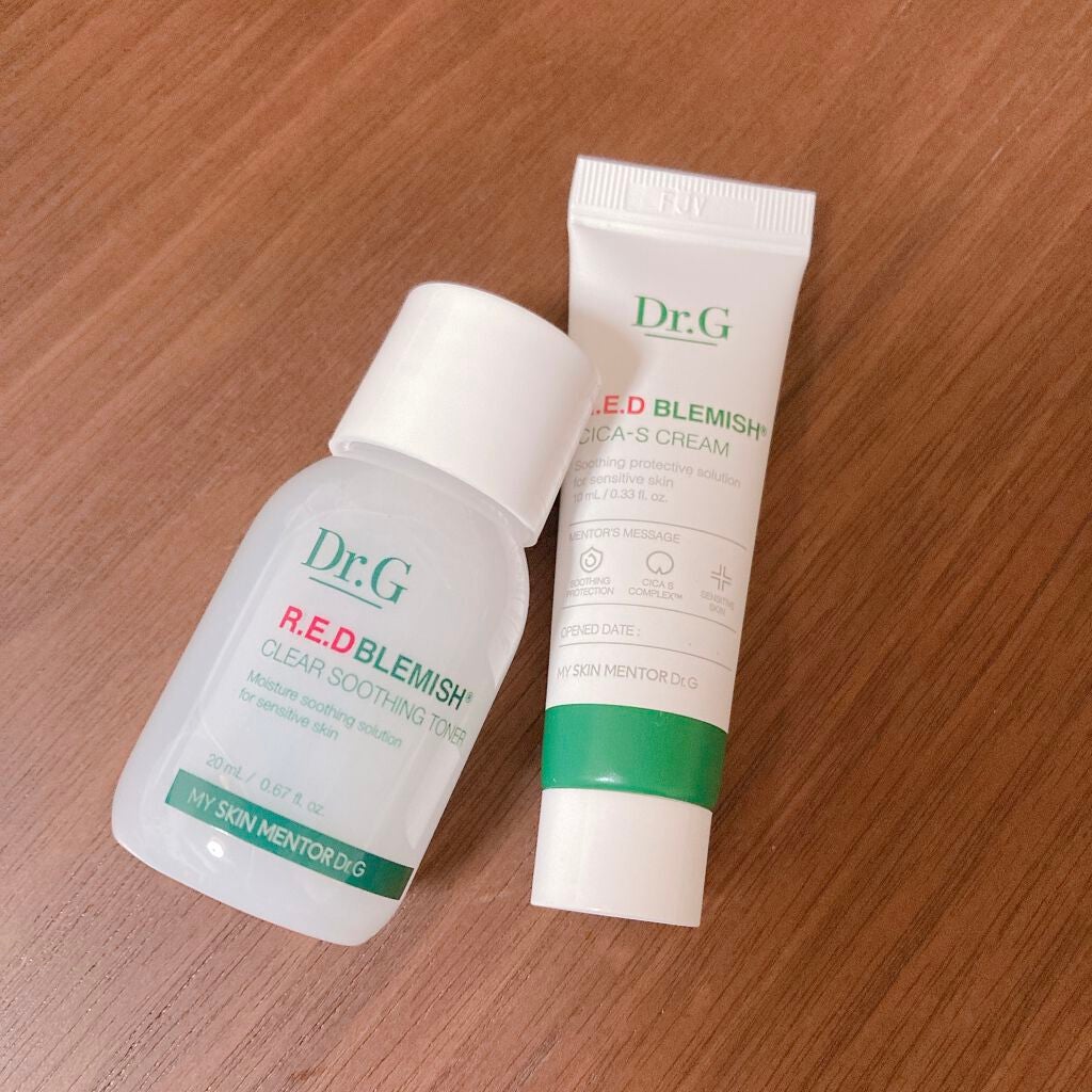レッドブレミッシュ クリアスージングトナー/Dr.G/化粧水を使ったクチコミ(2枚目)