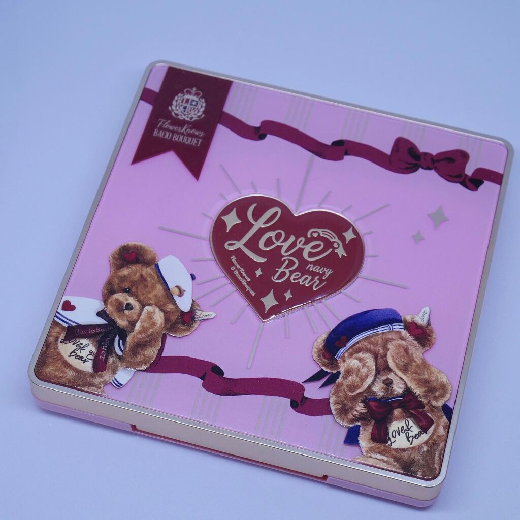 Love Bear 9色 アイシャドウパレット/FlowerKnows/アイシャドウパレットを使ったクチコミ（2枚目）