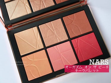 オーガズム オン ザ ビーチ チークパレット/NARS/パウダーチークを使ったクチコミ（1枚目）