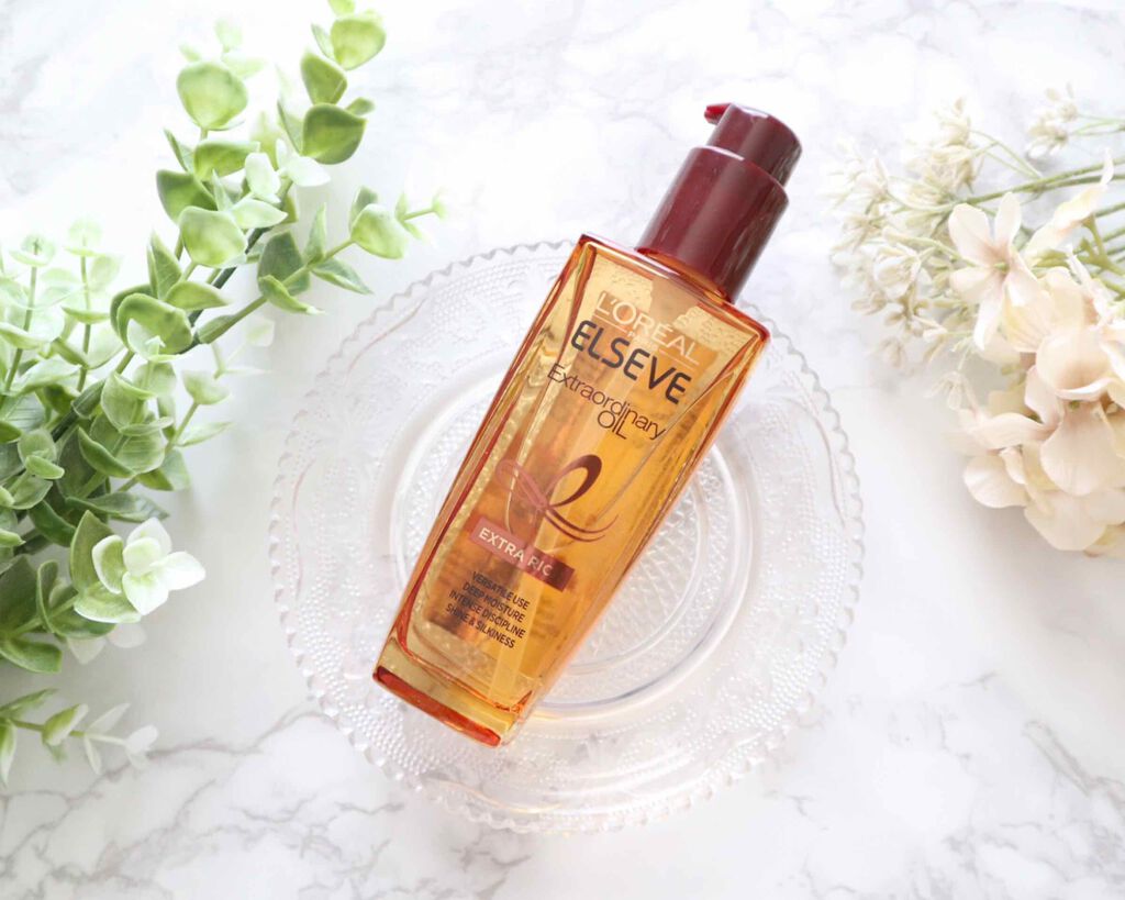 エルセーヴ エクストラオーディナリー オイル セラム/ロレアル パリ/ヘアオイルを使ったクチコミ(1枚目)