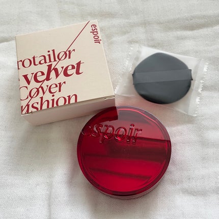 プロテーラービーベルベットカバークッション/espoir/クッションファンデーションを使ったクチコミ(2枚目)