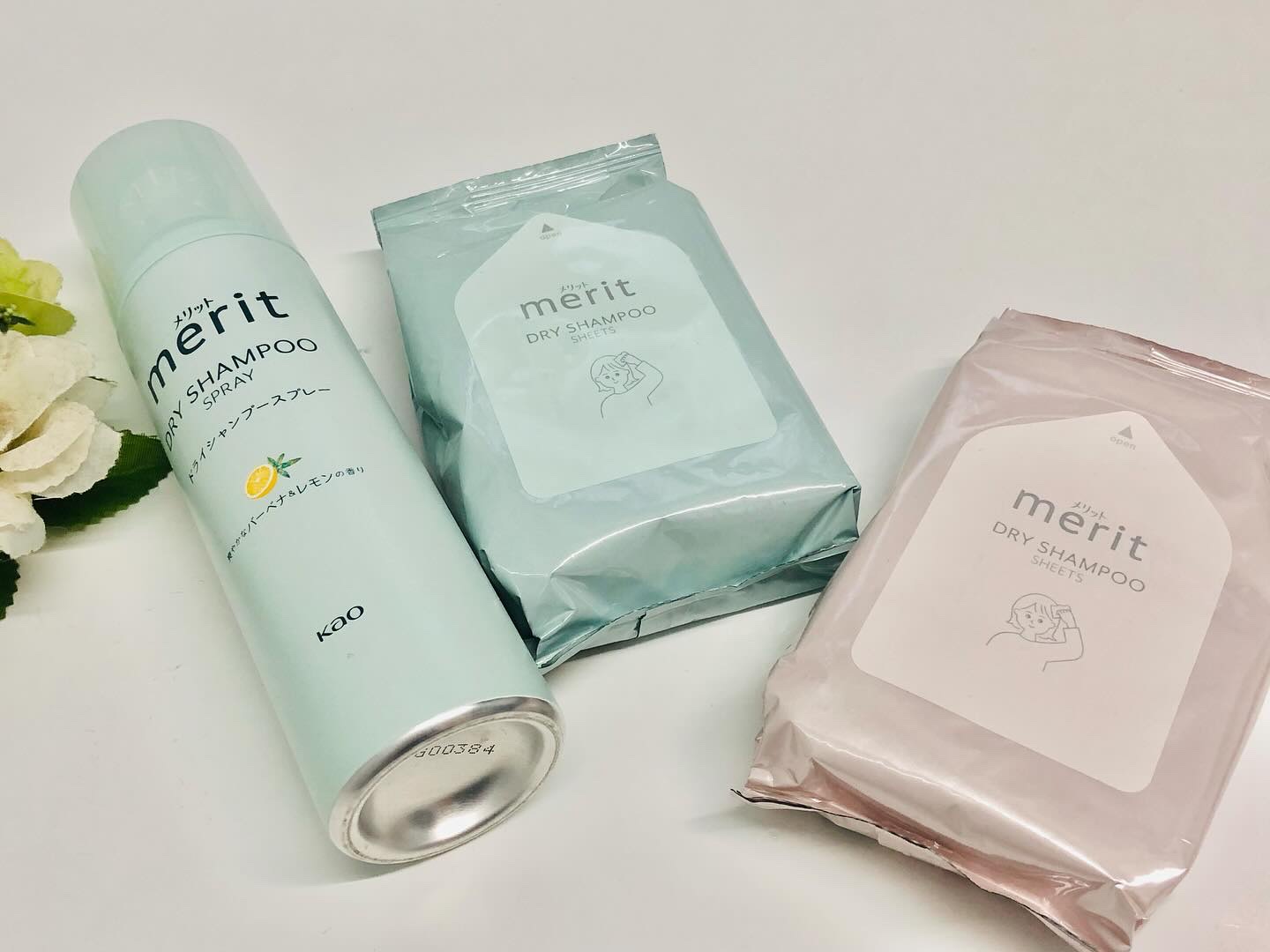 メリット ドライシャンプーシート すっきり爽快タイプ/メリット/ドライシャンプーを使ったクチコミ（1枚目）