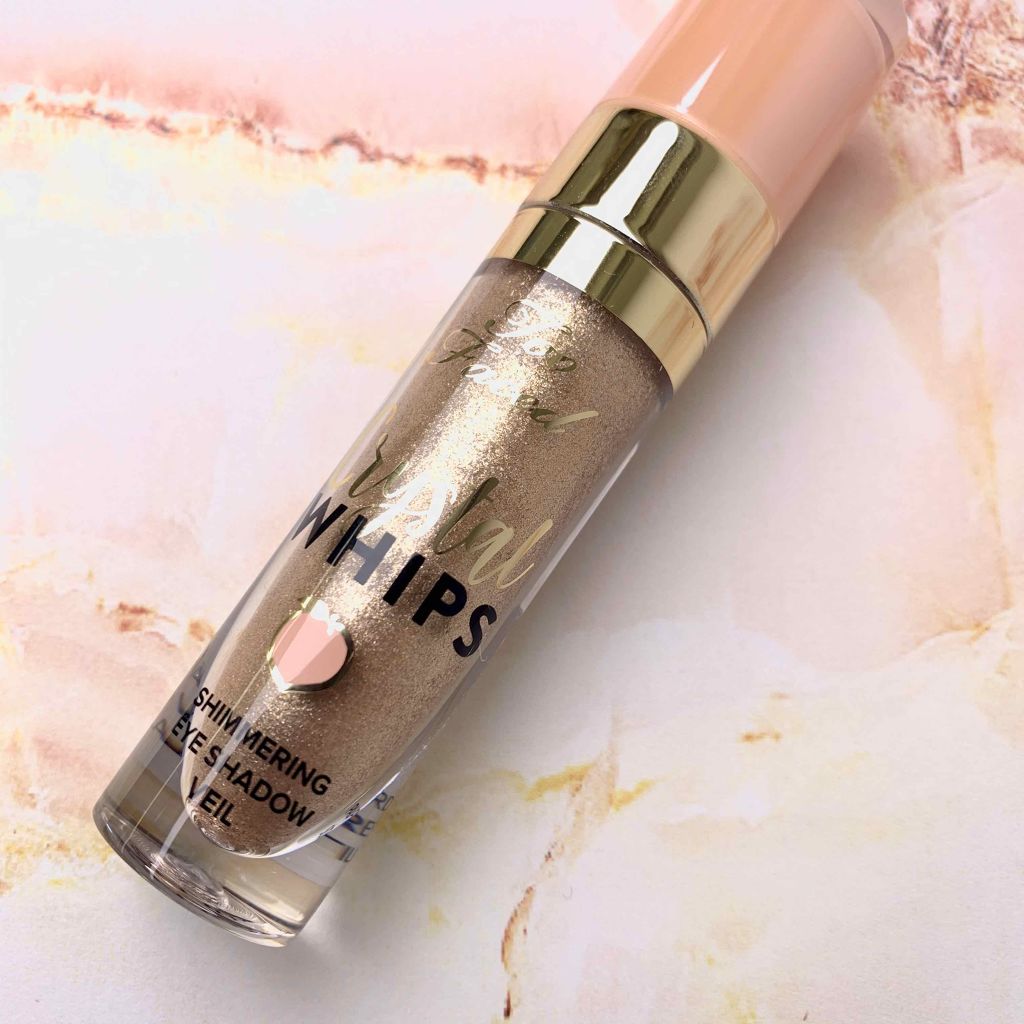 クリスタルホイップス ロングウェアリング シマ—リング アイシャドウ ポップ ザ バブリー！/Too Faced/リキッドアイシャドウを使ったクチコミ（1枚目）