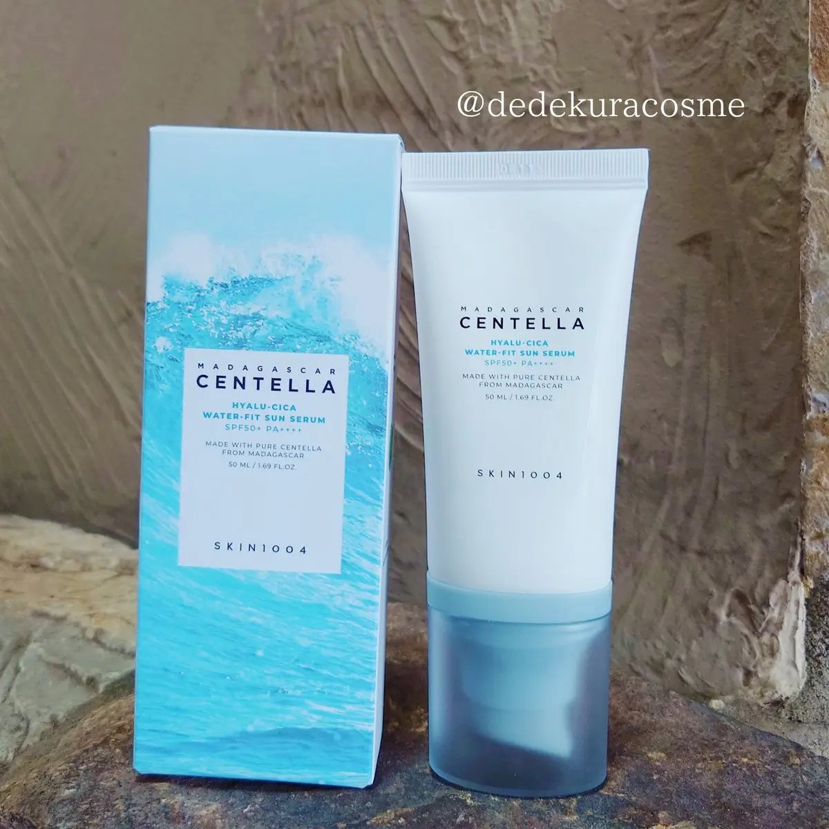 ヒアルーシカ ウォーターフィット サンセラム/SKIN1004/日焼け止めローションを使ったクチコミ（1枚目）