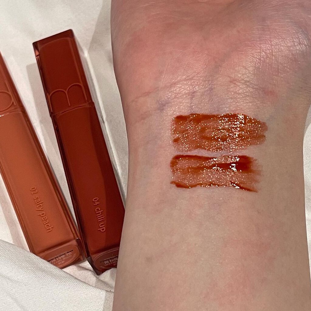 デュイフルウォーターティント/rom&nd/リップティントを使ったクチコミ（2枚目）