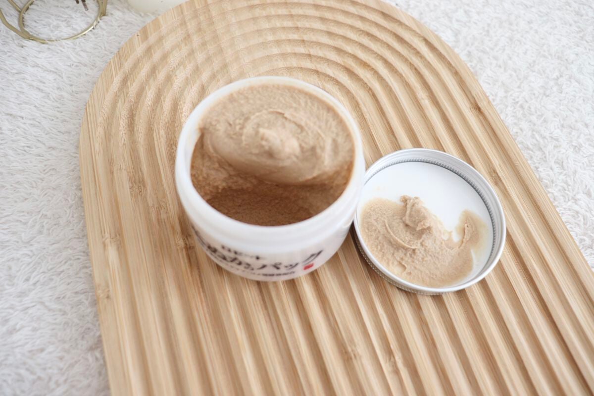 江戸こすめ 米ぬかのパック/ロゼット/洗い流すパック・マスクを使ったクチコミ(2枚目)