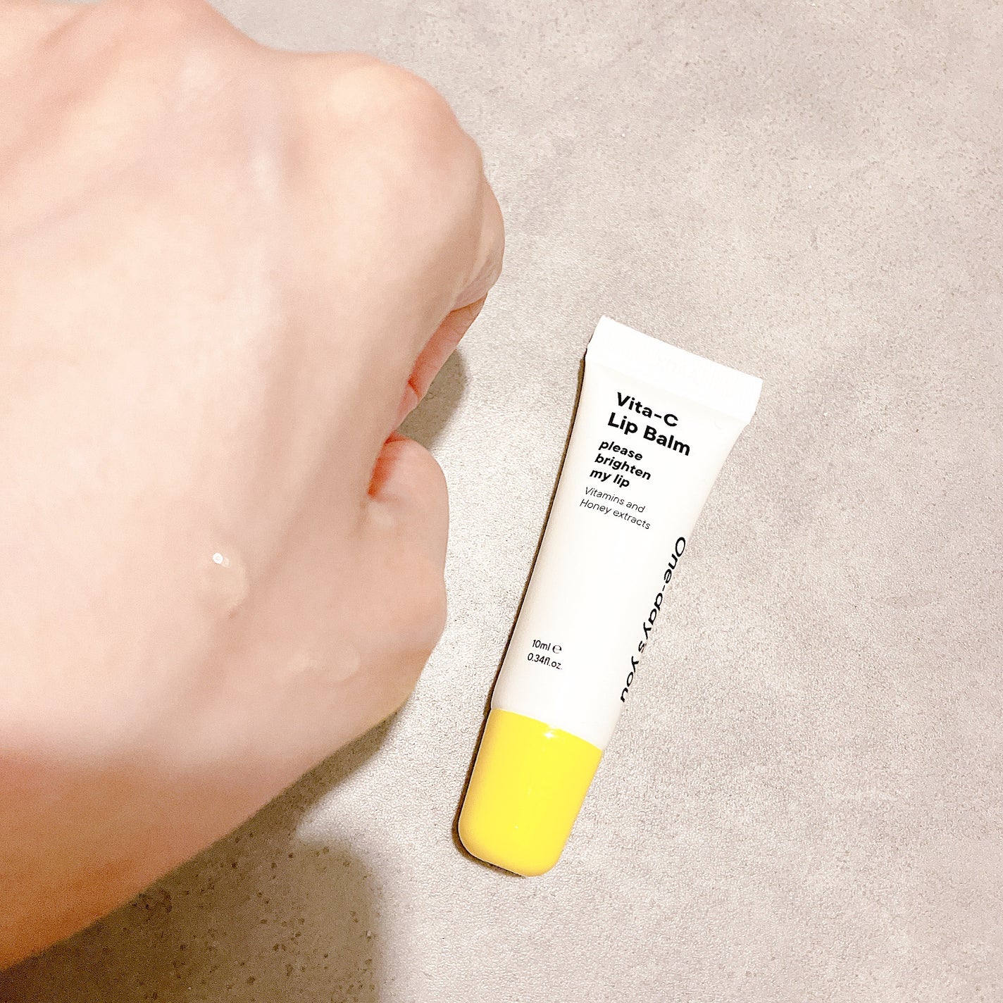 ビタCリップバーム/One-day's you/リップバームを使ったクチコミ(1枚目)