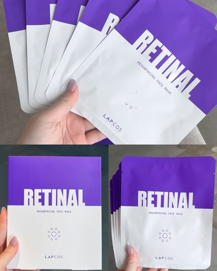 レチナールリサーフェシングマスク/ラプコス/シートマスク・パックを使ったクチコミ(5枚目)