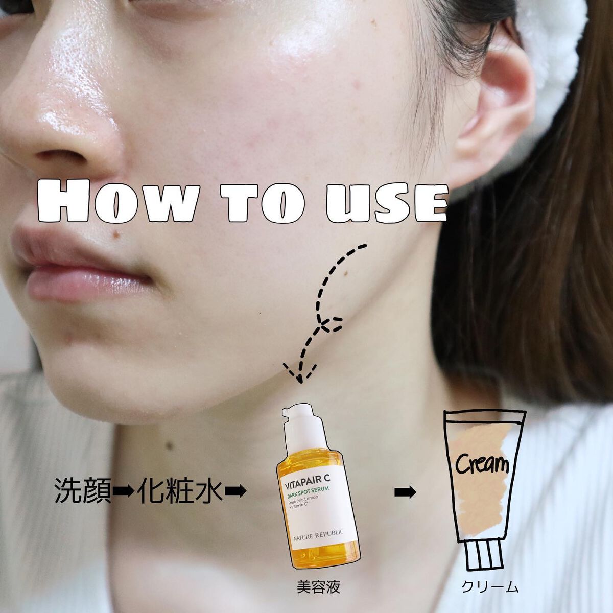ビタペアC 集中美容液スペシャルセット/ネイチャーリパブリック/美容液を使ったクチコミ(3枚目)