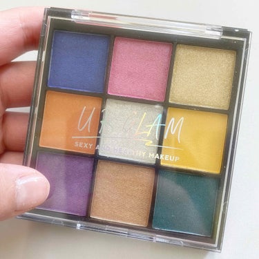 UR GLAM　BLOOMING EYE COLOR PALETTE/U R GLAM/アイシャドウパレットを使ったクチコミ（1枚目）