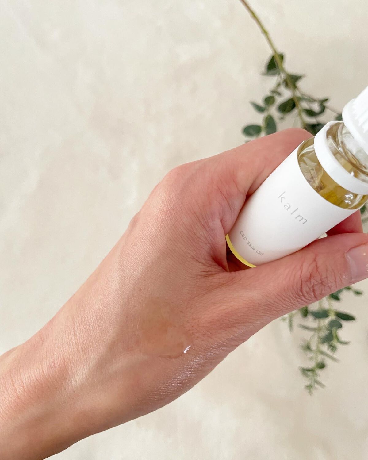 CBDスキンオイル/kalm/フェイスオイルを使ったクチコミ（3枚目）