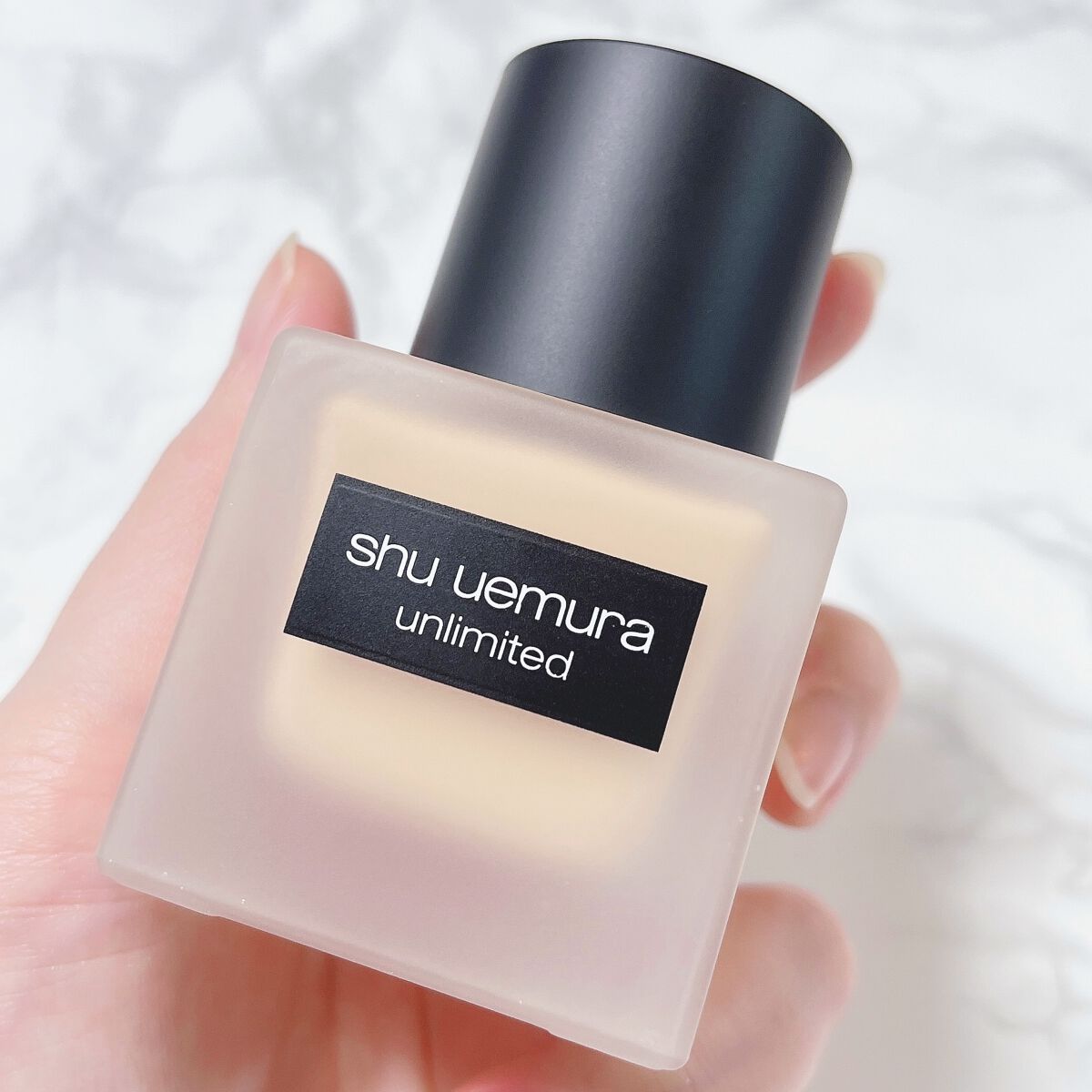 (旧)アンリミテッド ラスティング フルイド/shu uemura/リキッドファンデーションを使ったクチコミ(1枚目)