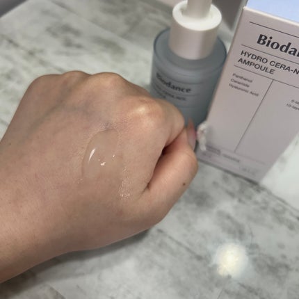 ハイドロセラノールアンプル/Biodance/美容液を使ったクチコミ(2枚目)