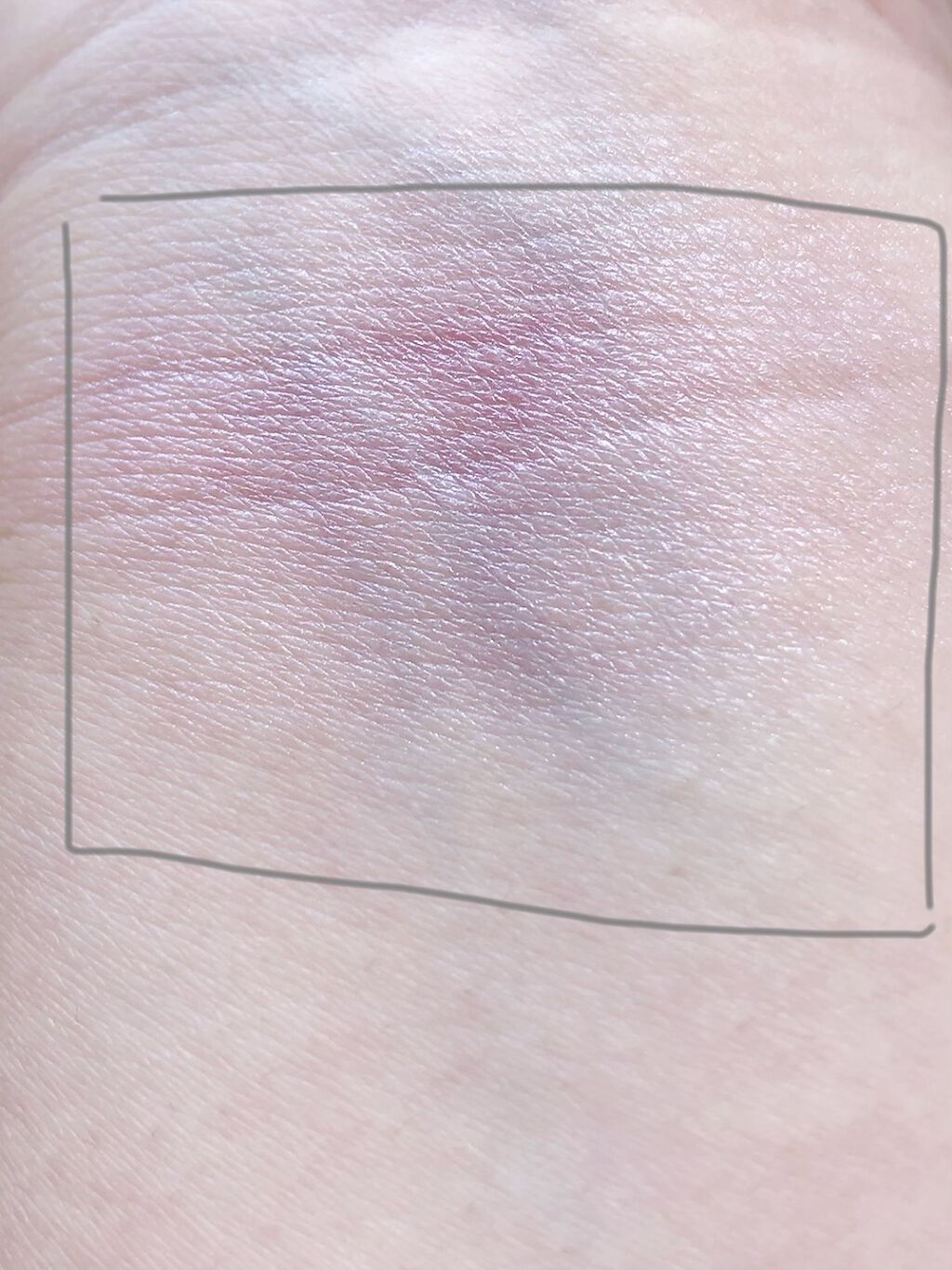 UR GLAM　MARBLE EYESHADOW/U R GLAM/単色アイシャドウを使ったクチコミ（3枚目）