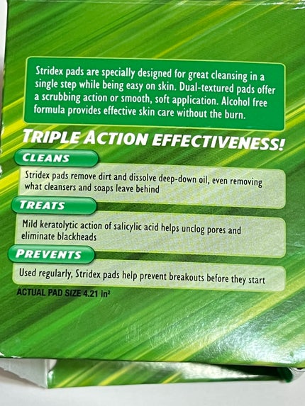 1ステップ ニキビコントロール マキシマム/STRIDEX/ピーリングを使ったクチコミ(4枚目)