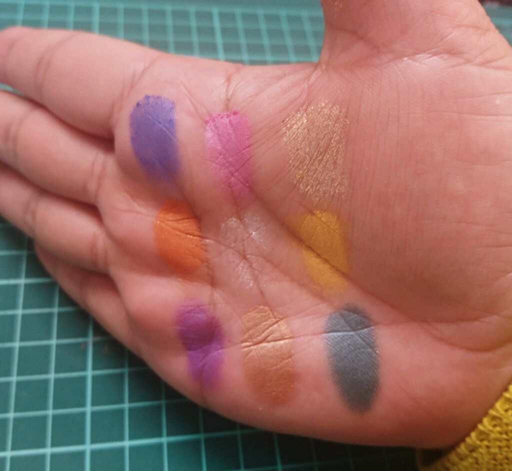 UR GLAM　BLOOMING EYE COLOR PALETTE/U R GLAM/アイシャドウパレットを使ったクチコミ（2枚目）