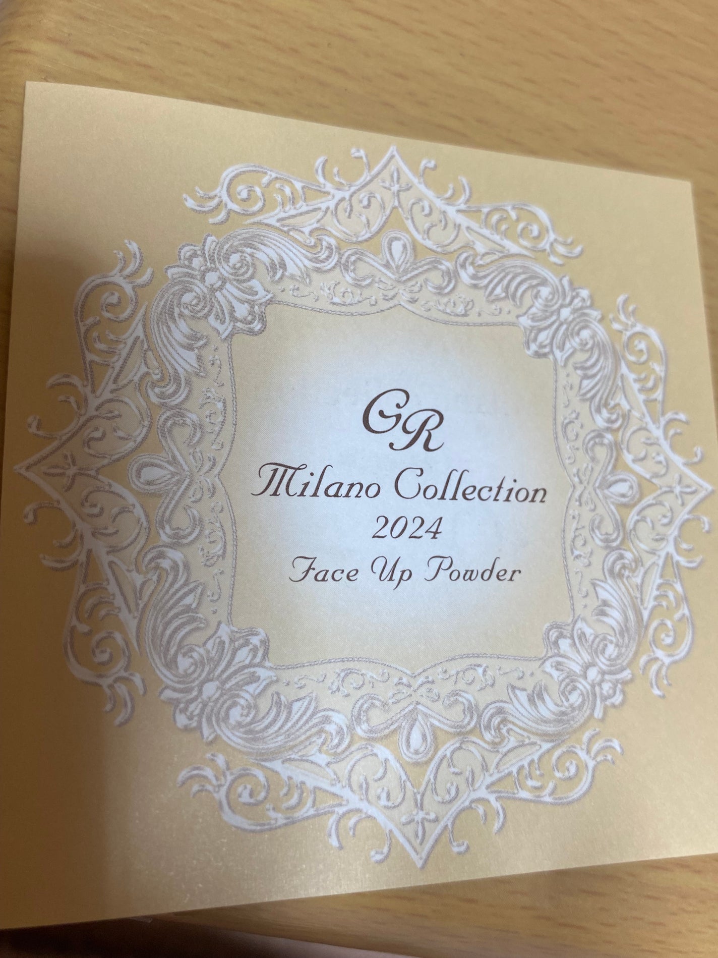 GR フェースアップパウダー2024/ミラノコレクション/プレストパウダーを使ったクチコミ(1枚目)