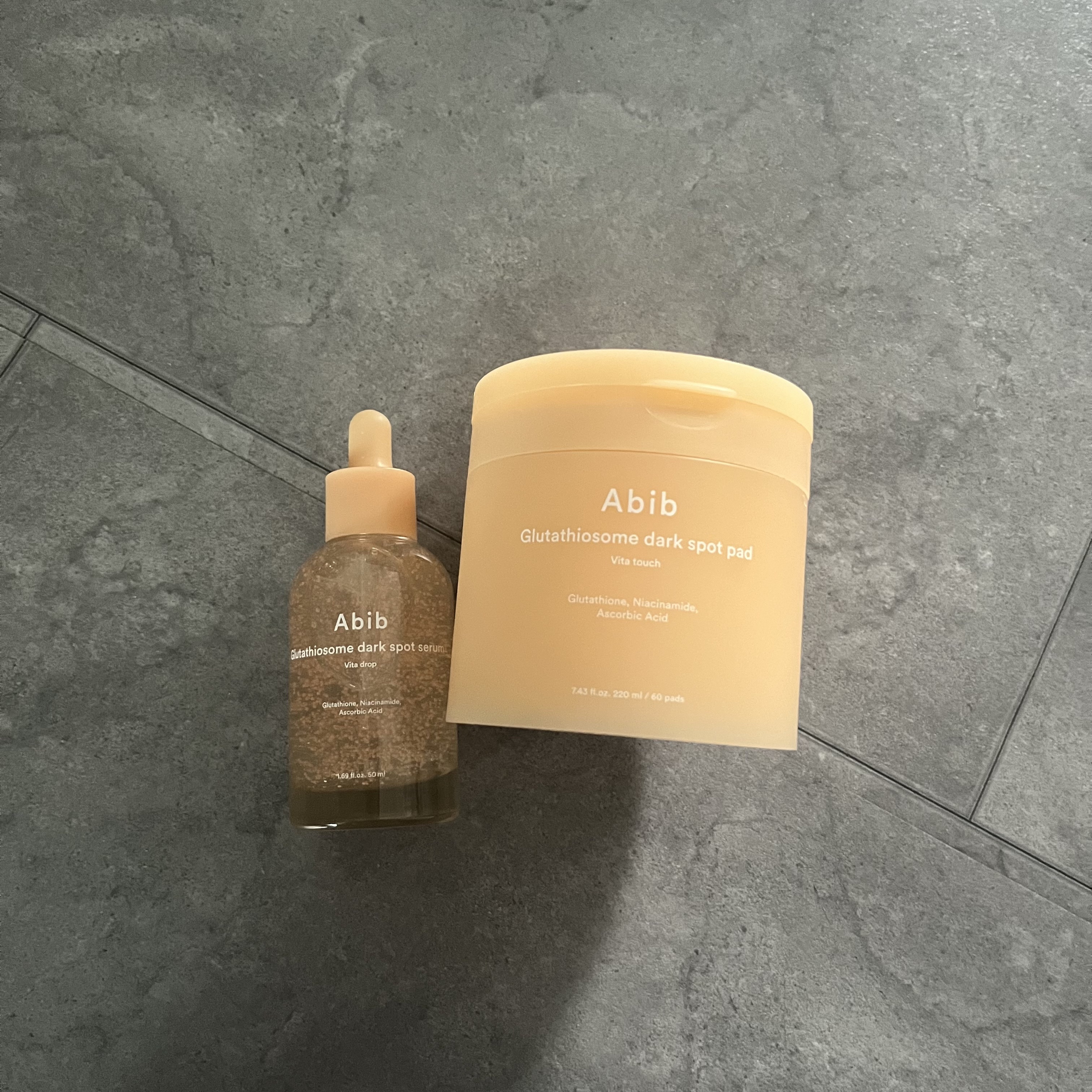グルタチオンソームダークスポットパッドビタタッチ/Abib /トナーパッドを使ったクチコミ（1枚目）
