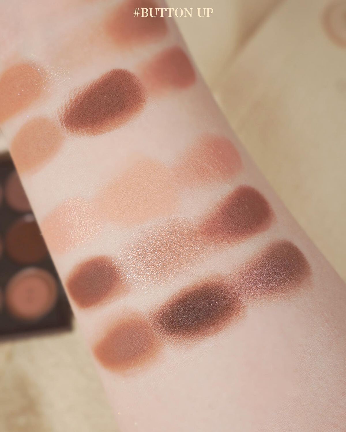 マイフェイブムードアイパレット 9カラー/HOLIKA HOLIKA/アイシャドウパレットを使ったクチコミ(6枚目)