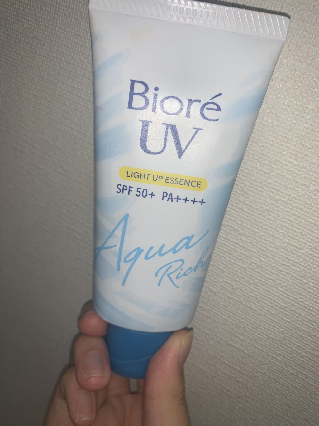 ビオレUV アクアリッチ ライトアップエッセンス/ビオレ/日焼け止めクリームを使ったクチコミ（1枚目）