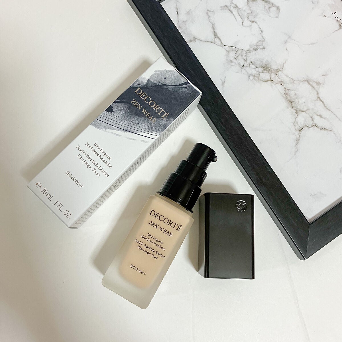ゼン ウェア フルイド/DECORTÉ/リキッドファンデーションを使ったクチコミ(3枚目)