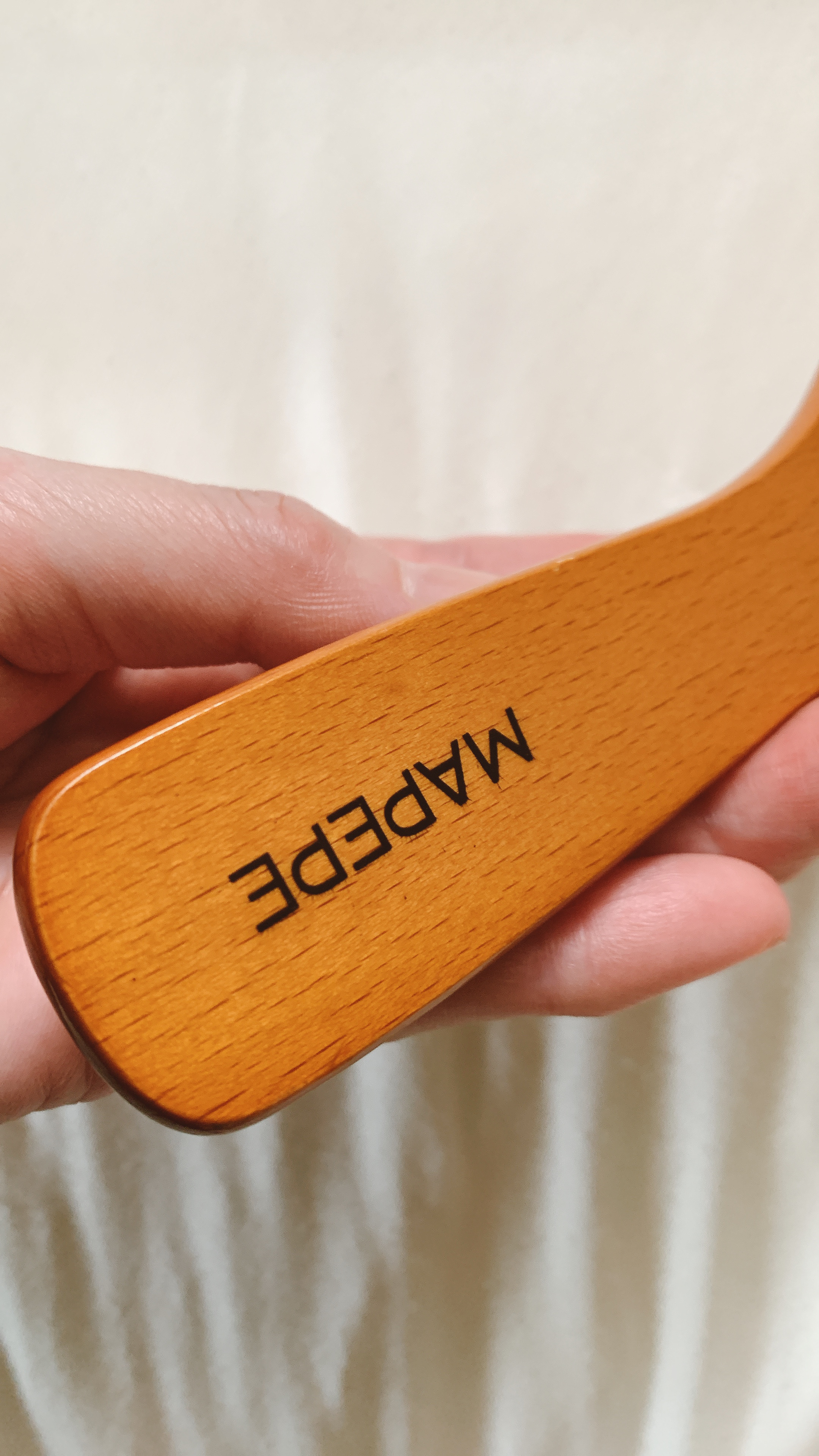 つやつや天然毛のミックスブラシ/マペペ/ヘアブラシを使ったクチコミ（3枚目）