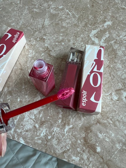 クチュールリップティントグレイズ ローザ/espoir/リップティントを使ったクチコミ(2枚目)