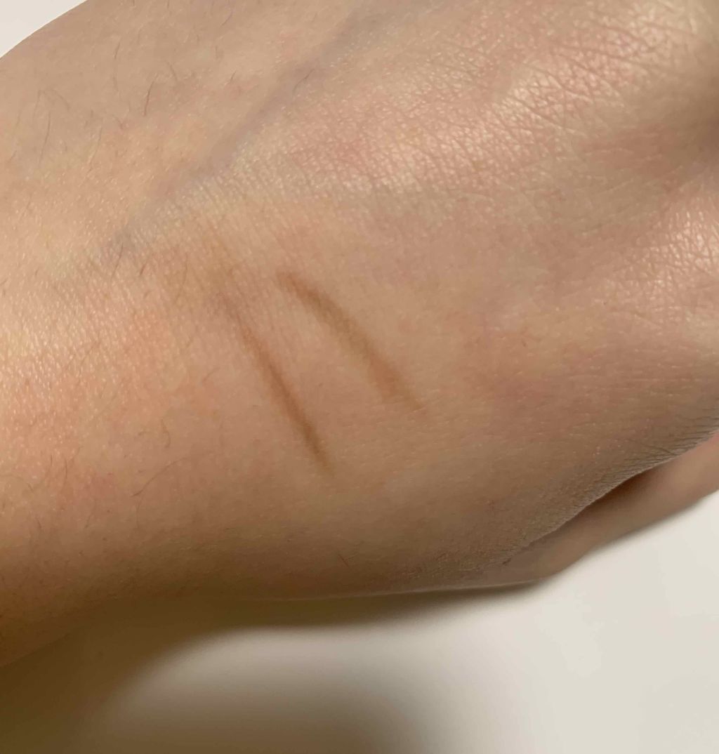 だ円芯 アルミ アイブローペンシル/DAISO/アイブロウペンシルを使ったクチコミ(3枚目)