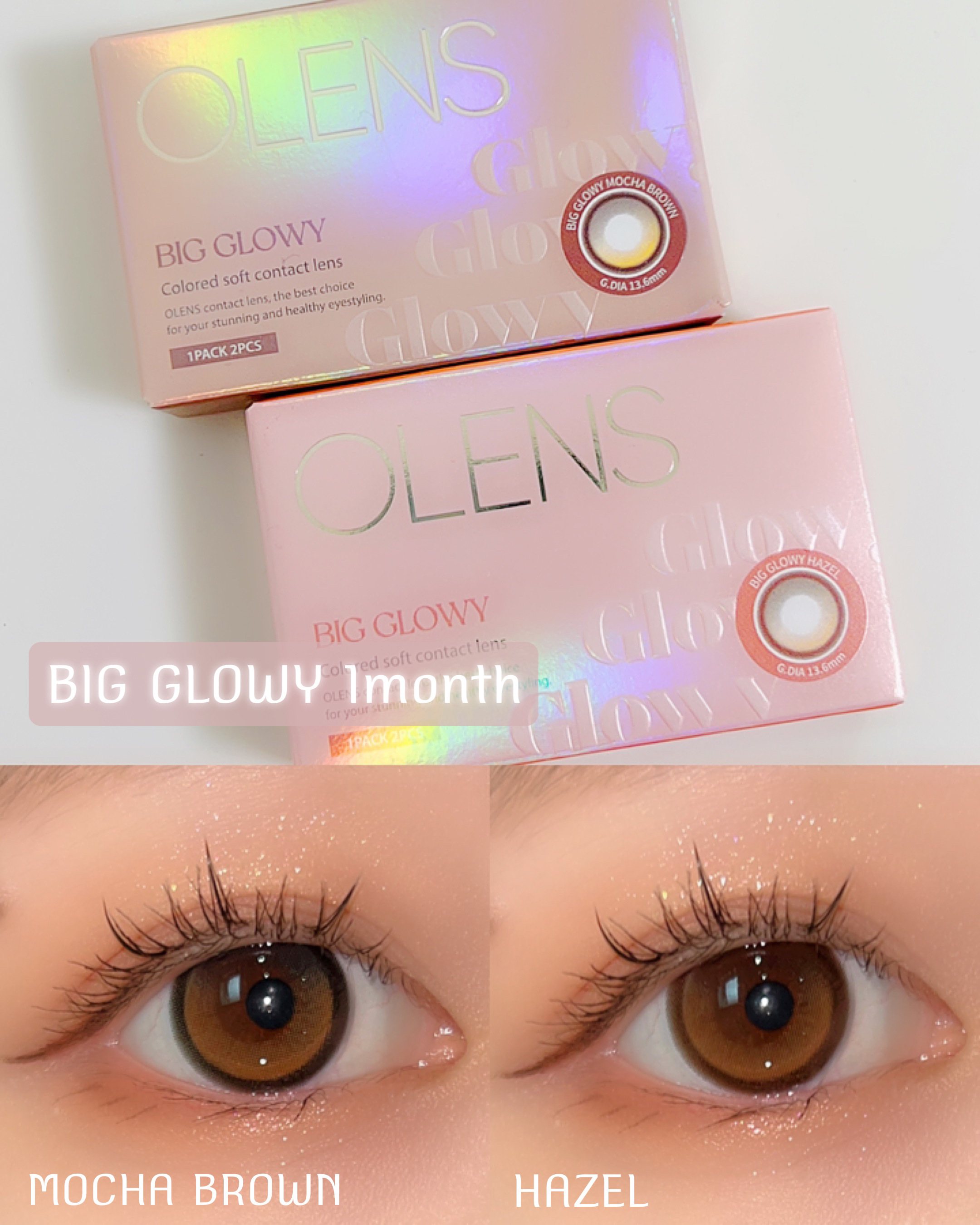 ViVi Ring 1day/OLENS/ワンデー（１DAY）カラコンを使ったクチコミ（3枚目）