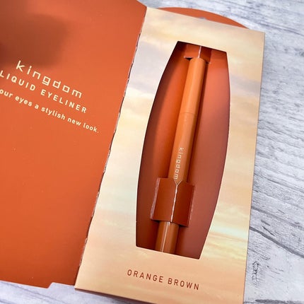 キングダム リキッドアイライナーR1/キングダム/リキッドアイライナーを使ったクチコミ(1枚目)