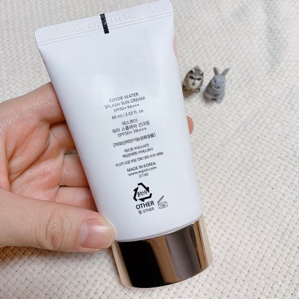 ウォータースプラッシュサンクリーム/espoir/日焼け止め・UVケアを使ったクチコミ(2枚目)