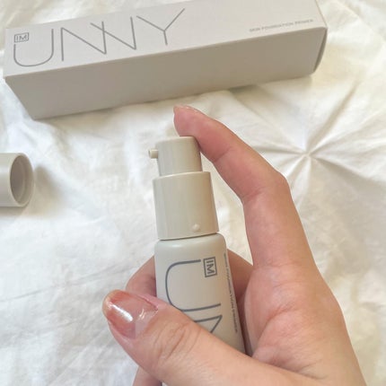 スキンファンデーションプライマー/IM UNNY/化粧下地を使ったクチコミ(2枚目)
