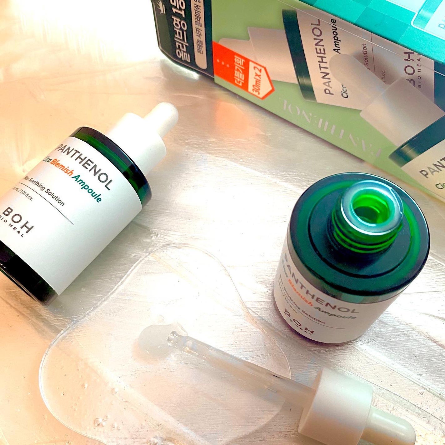 パンテノールシカブレミッシュアンプル/BIOHEAL BOH/美容液を使ったクチコミ(3枚目)