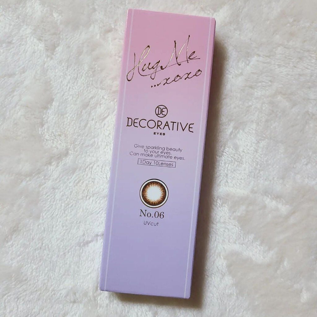 デコラティブアイズ UVモイスト/Decorative Eyes/カラーコンタクトレンズを使ったクチコミ(2枚目)
