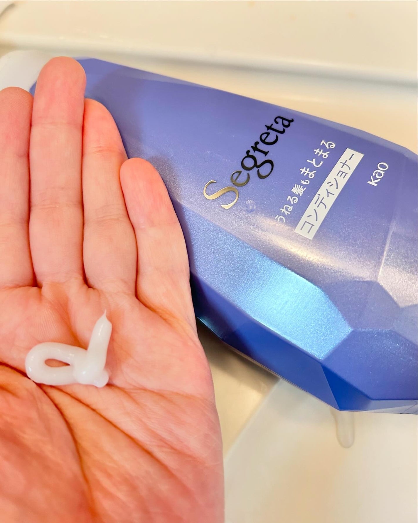 シャンプー/コンディショナー うねる髪もまとまる/セグレタ/市販シャンプーを使ったクチコミ(3枚目)