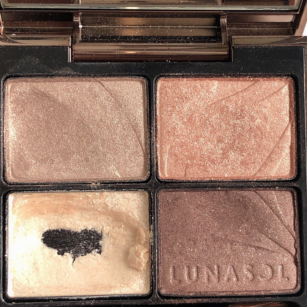 セントフォルムアイズ 05 Chocolate Cosmos/LUNASOL/アイシャドウパレットを使ったクチコミ（2枚目）