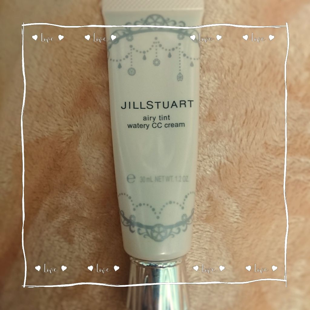 エアリーティント ウォータリーCCクリーム/JILL STUART/CCクリームを使ったクチコミ(1枚目)
