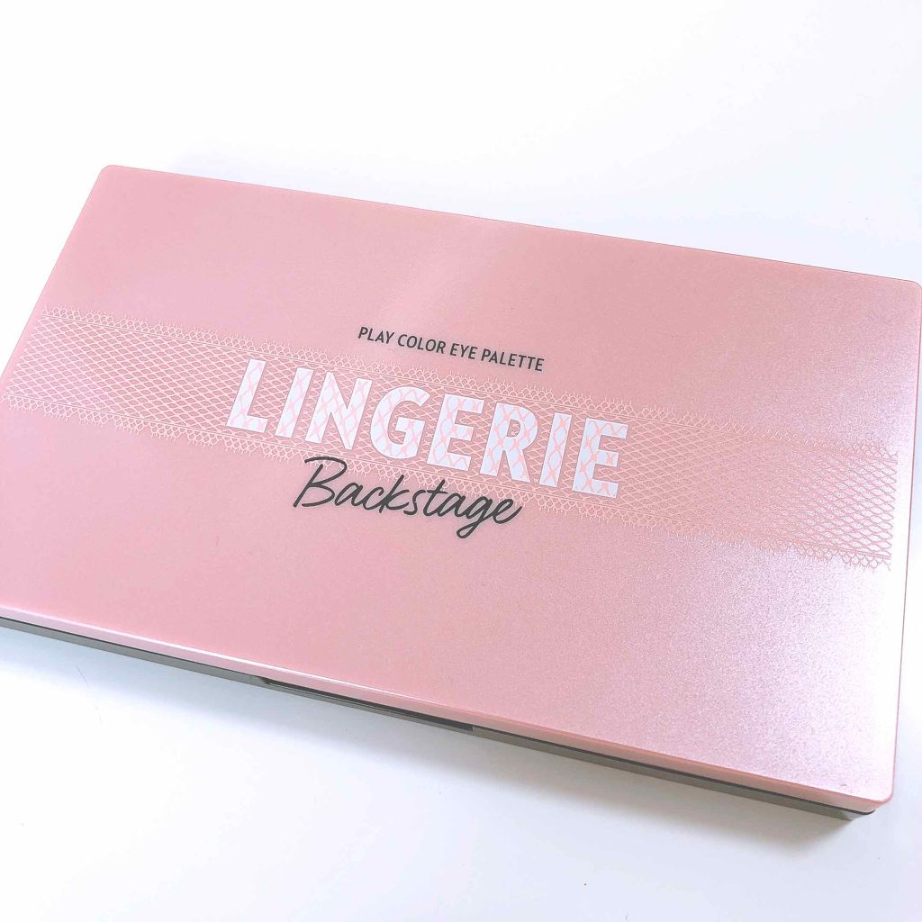 プレイカラーアイパレット ランジェリーバックステージ/ETUDE/アイシャドウパレットを使ったクチコミ(1枚目)