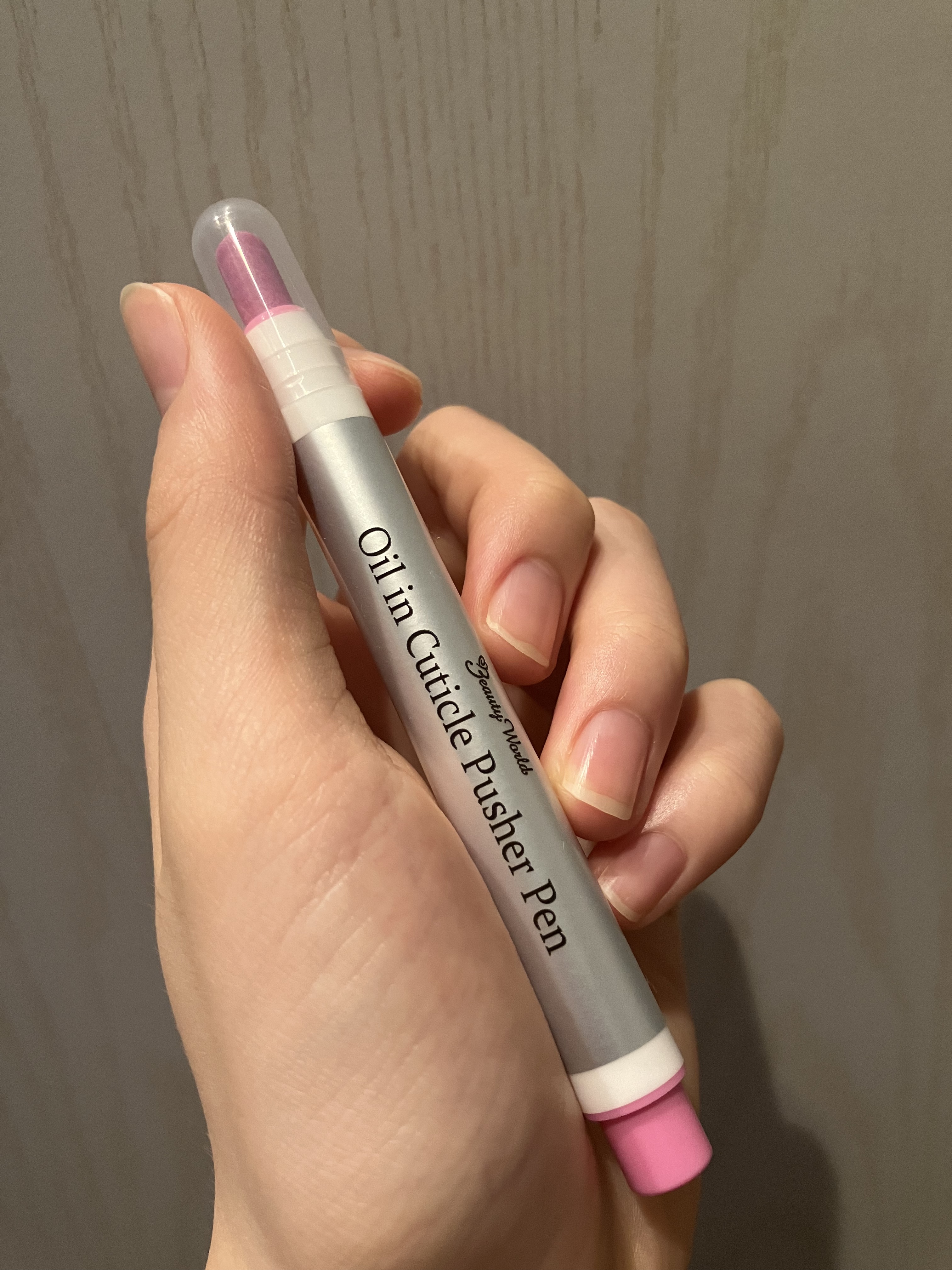 オイルインキューティクルプッシャーペン/ビューティーワールド/ネイル用品を使ったクチコミ（3枚目）