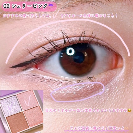 ペールトーンアイシャドウ/CEZANNE/アイシャドウを使ったクチコミ(6枚目)