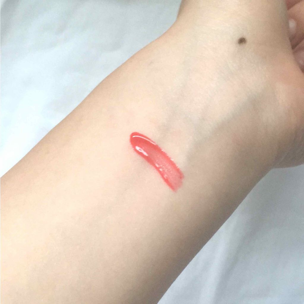 ディアダーリン ウォータージェルティント (アイスティント)/ETUDE/口紅を使ったクチコミ(2枚目)