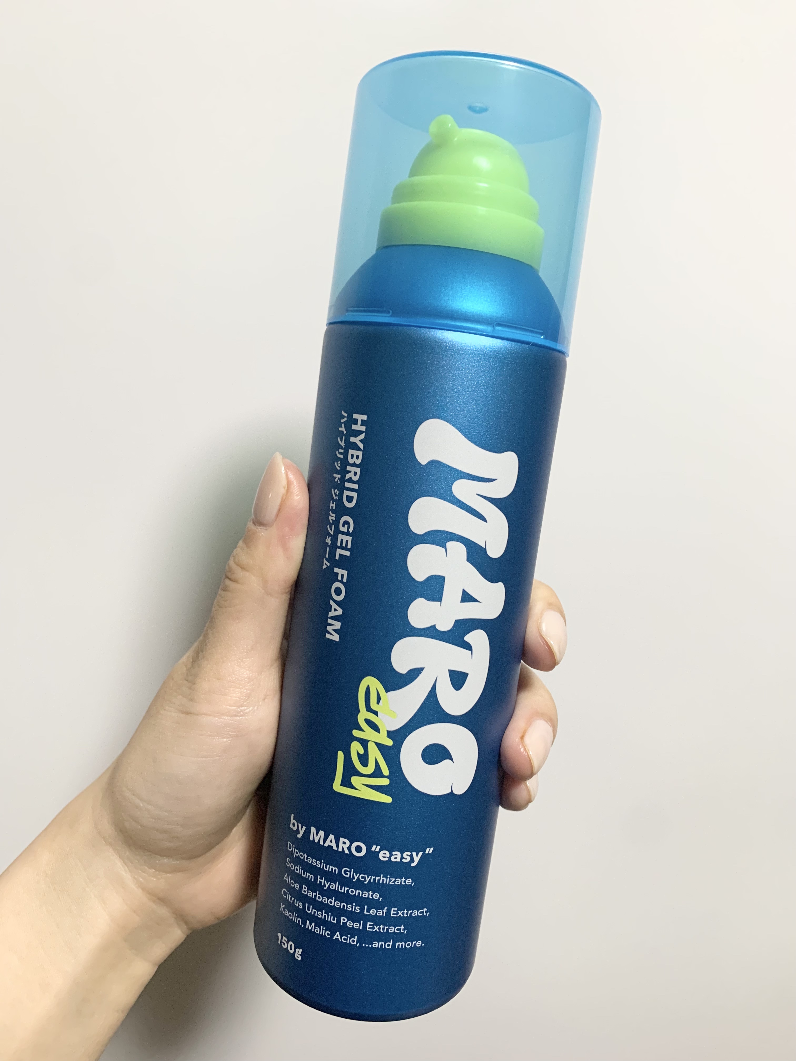 easy ハイブリッド ジェルフォーム シトラスウッドの香り/MARO/ムダ毛ケアを使ったクチコミ（1枚目）