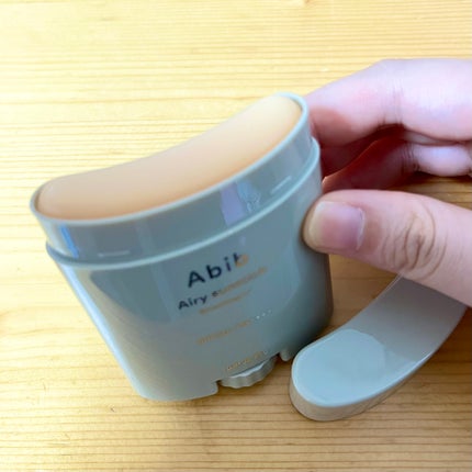 エアリーサンスティックスムージングバー/Abib /日焼け止めスティックを使ったクチコミ(2枚目)