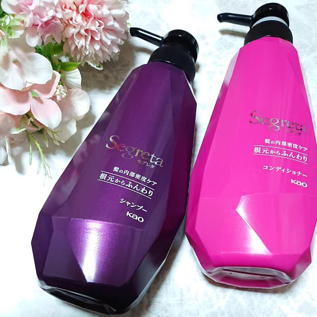 シャンプー／コンディショナー　根元からふんわり シャンプー本体（430ml）/セグレタ/市販シャンプーを使ったクチコミ（1枚目）