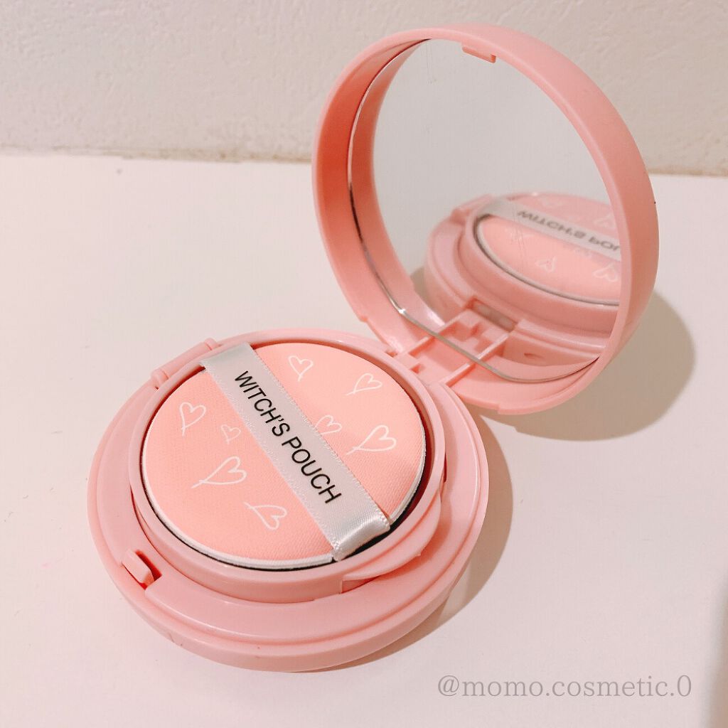 モイスチャーライズ カバー クッション/Witch's Pouch/クッションファンデーションを使ったクチコミ(2枚目)