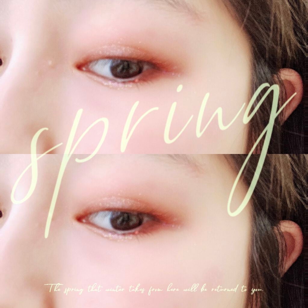 リキッド グリッター シャドウ/rom&nd/グリッターを使ったクチコミ(5枚目)