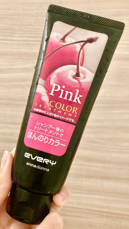 エブリ カラートリートメント ピンク/アンナドンナ/ヘアカラーを使ったクチコミ(1枚目)