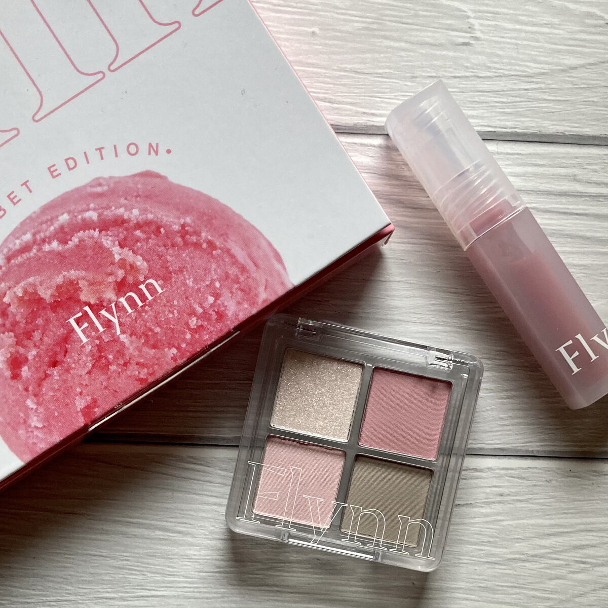 ミニシャーベットエディション/Flynn/メイクアップキットを使ったクチコミ（2枚目）